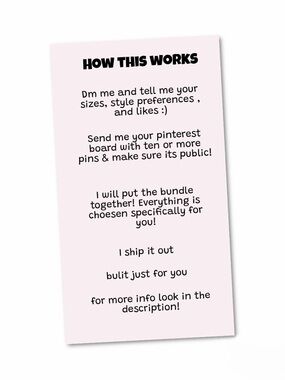 style bundles ! 💕